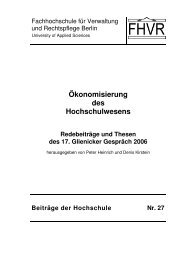 Wieviel Management verträgt die Hochschule? - Peer Pasternack