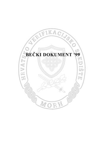 BECKI DOKUMENT 92 (revizija) - MORH Arhiva