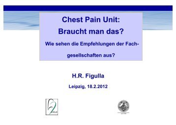 Chest Pain Unit: Braucht man das? - gramanns