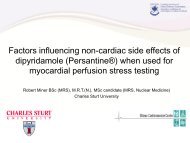 Factors influencing non-cardiac side effects of dipyridamole ...