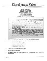 Agenda Packet - Part 1 of 2 - City of Jurupa Valley