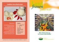 Ausgabe 1/2012 (PDF Datei) - Brandenburger Landfrauenverband eV