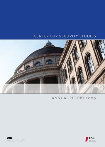 Center for Security Studies (CSS) - ETH Zürich