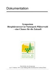 Dokumentation des Biosphären-Symposiums von Schönau im Jahr