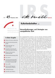 Download PDF - Institut für Regionalentwicklung und Strukturplanung