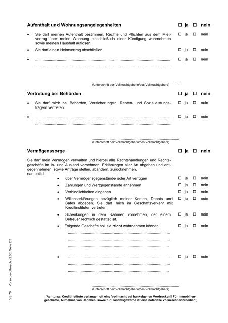 Vollmacht Muster Pdf Download