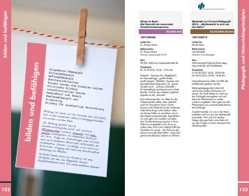 bilden und befähigen - Pädagogische Hochschule Oberösterreich