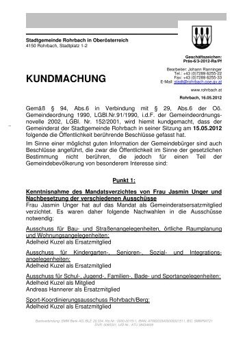 15.05.2012 - Rohrbach
