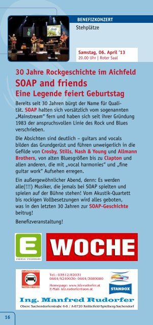 zum Folder - KULTUR IM ZENTRUM - Gemeinde Spielberg