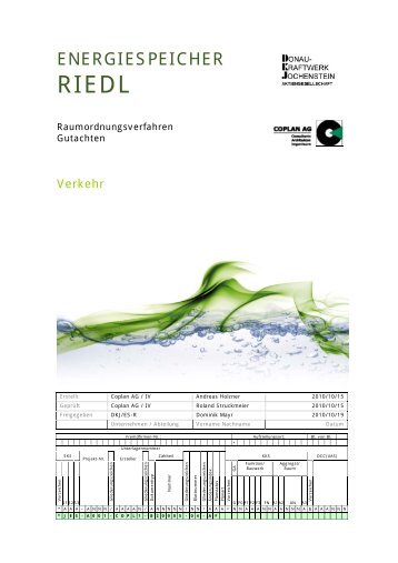 Fachgutachten Verkehr - Die Regierung von Niederbayern