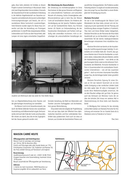 Bulletin 26 - Alvar Aalto Gesellschaft