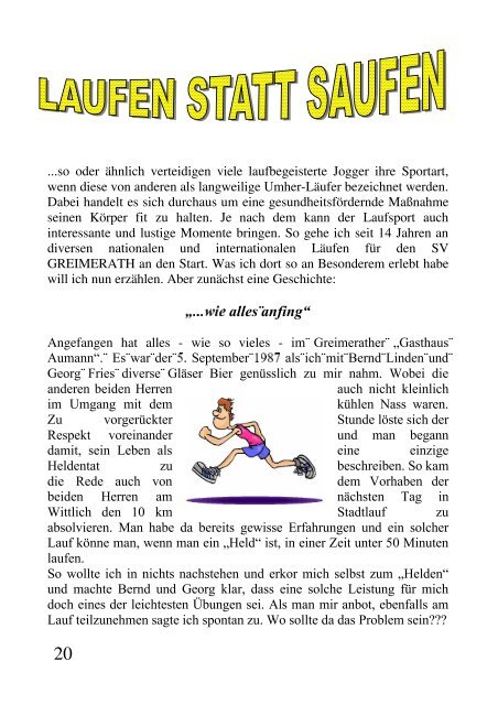 „EPPES NEIES“ Ausgabe Nr. 17 - SV Greimerath