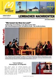 April 2010 - Lembacher Nachrichten