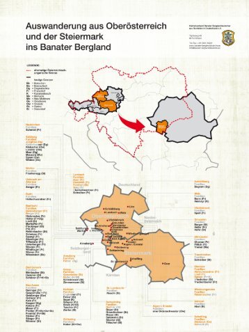 Auswanderung aus Oberösterreich - Banater Berglanddeutsche