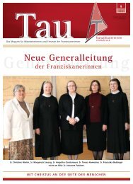 Ausgabe Juni 2012 - Franziskanerinnen von Vöcklabruck
