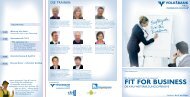 FIT FOR BUSINESS - Volksbank Tirol Innsbruck-Schwaz AG