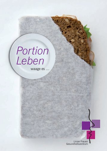 Broschüre "Portion Leben"