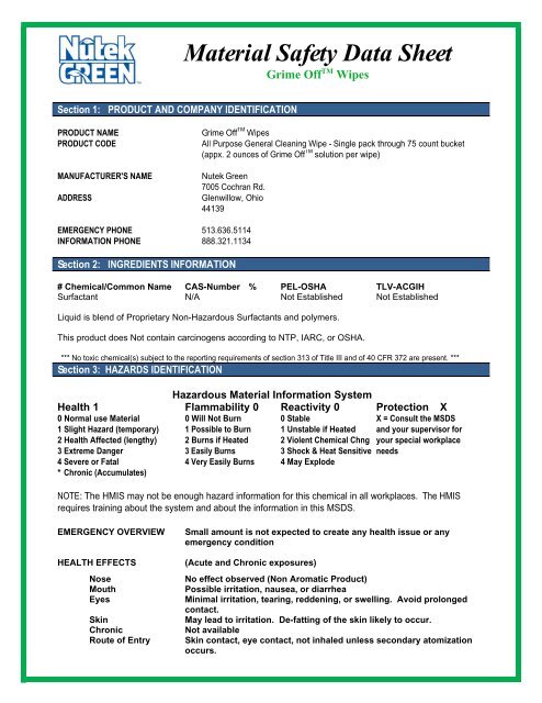 Photo inspiration: Gallery Detail: See Our Material Data Safety Sheet