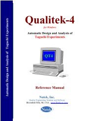 Chapter 4 - Quality Engineering Seminar and Software