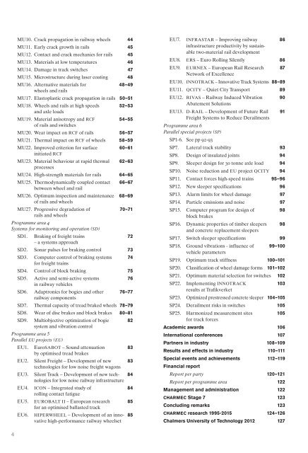 stage 6 triennial report 1 July 2009–30 June 2012 ... - CHARMEC