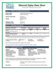 Grime Off Brake Cleaner MSDS - Aircraft Spruce