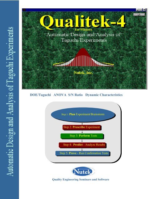 Review Qualitek-4 Brochure - Quality Engineering Seminar and ...