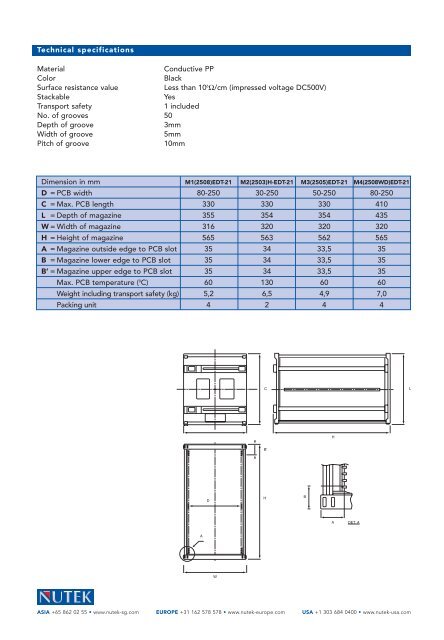 Tensert rack