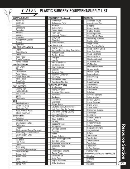 CROSS REFERENCE GUIDE