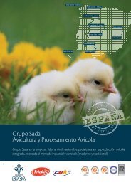 Grupo Sada Avicultura y Procesamiento Avícola - Nutreco España