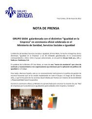 GRUPO SADA Distintivo 