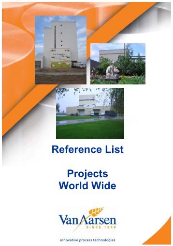 Reference List Projects - Van Aarsen