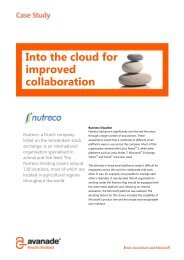 Nutreco BPOS Case Study - Avanade