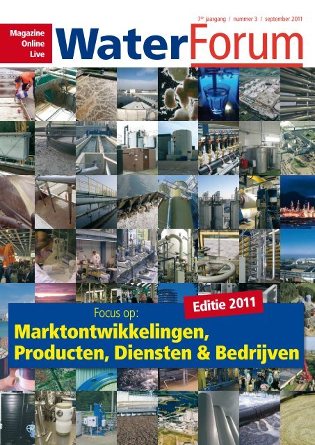 Marktontwikkelingen, Producten, Diensten &Amp; Bedrijven - Waterforum