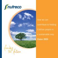 Sustainability Vision 2020 - Nutreco España