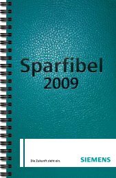 Siemens Sparfibel - Wohnnet.at
