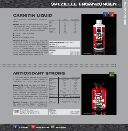 NUTREND Katalog 2011 - NUTREND Shop | Perfect Fitness GmbH.