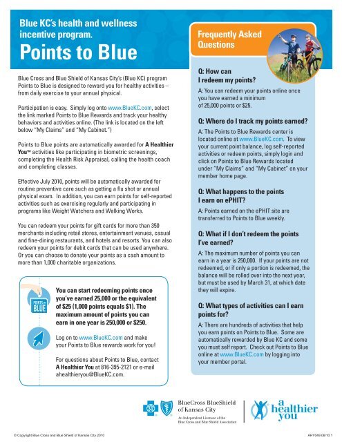 Points To Blue Pdf