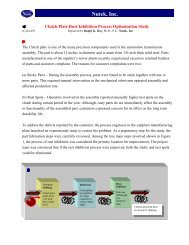 CsEx-105.Q4W Clutch Plate - Quality Engineering Seminar and ...