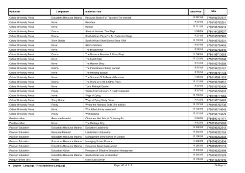 8-9 Senior Phase Catalogue Body