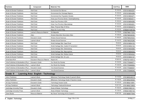 8-9 Senior Phase Catalogue Body