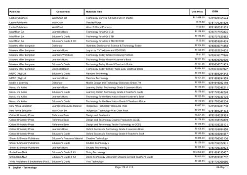 8-9 Senior Phase Catalogue Body