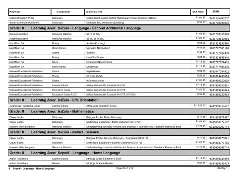 8-9 Senior Phase Catalogue Body