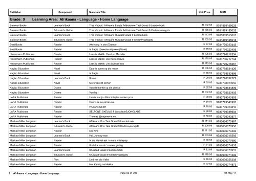 8-9 Senior Phase Catalogue Body