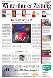 Endlikerstrasse 95. 8400 Winterthur. Telefon: 076 219 86 28 Ein Tipp von David F., blind. Wenn mir das Leben langweilig vorkommt Afro-Pfingsten 2019 ein einzigartiger Mix - Anzeiger