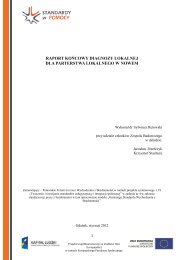 Nowe - Pomorskie Forum na rzecz Wychodzenia z Bezdomności