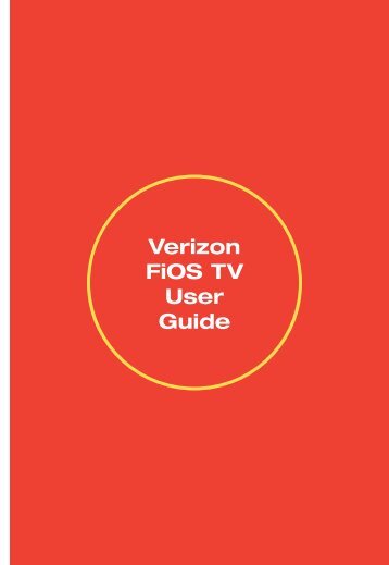 Verizon FiOS TV User Guide