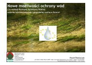 Paweł Pawlaczyk Nowe możliwości ochrony wód - Klub Przyrodników