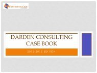 Darden Case Book - Darden School of Business