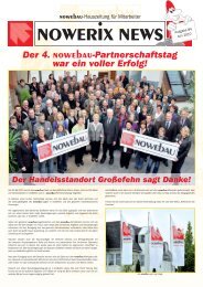 Der 4. nowebau-Partnerschaftstag war ein voller Erfolg!