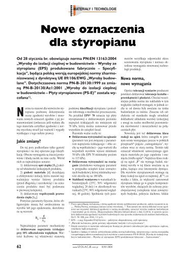 Nowe oznaczenia dla styropianu - Styropmin